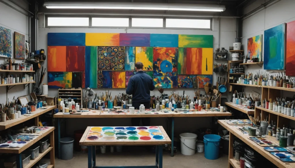 peinture sur metal