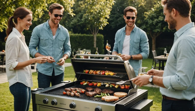 barbecue moderne extérieur