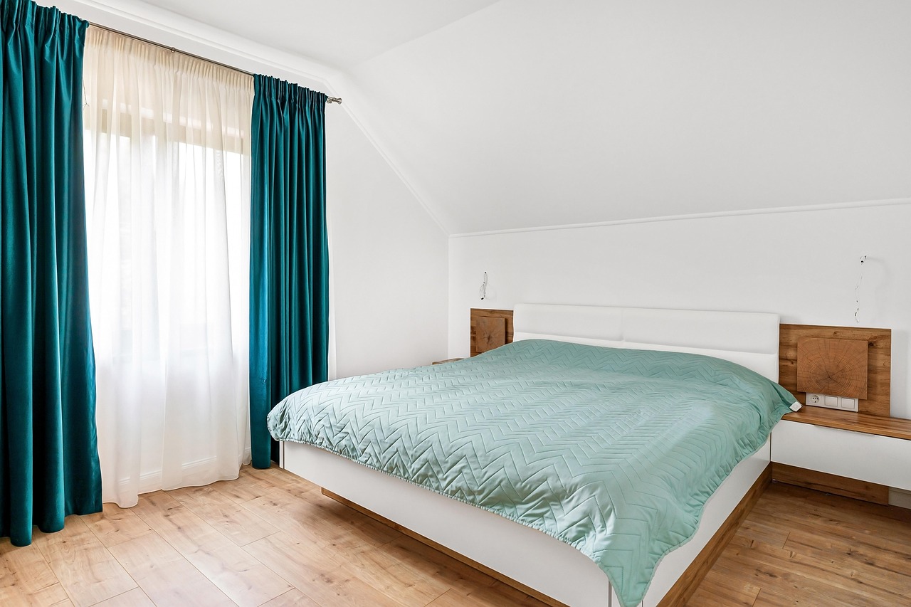 rideau pour séparer une chambre