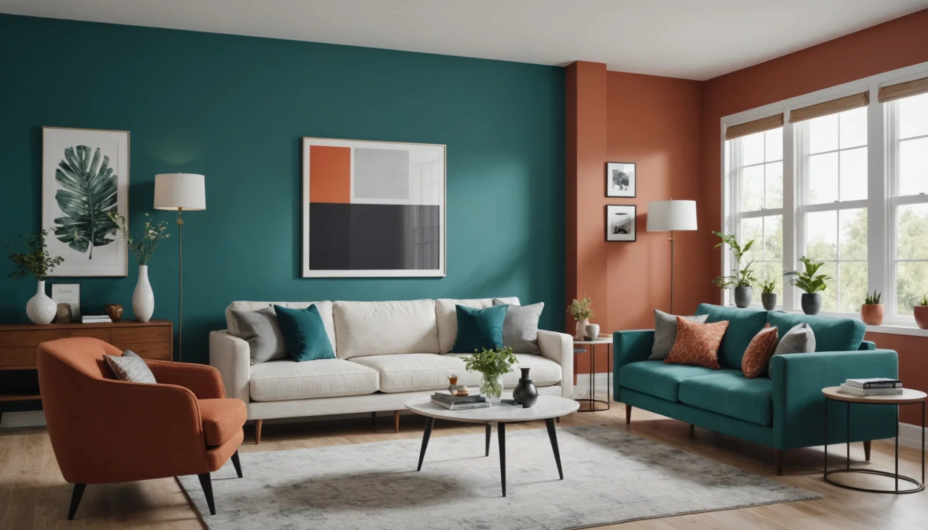 peindre un mur avec bordure