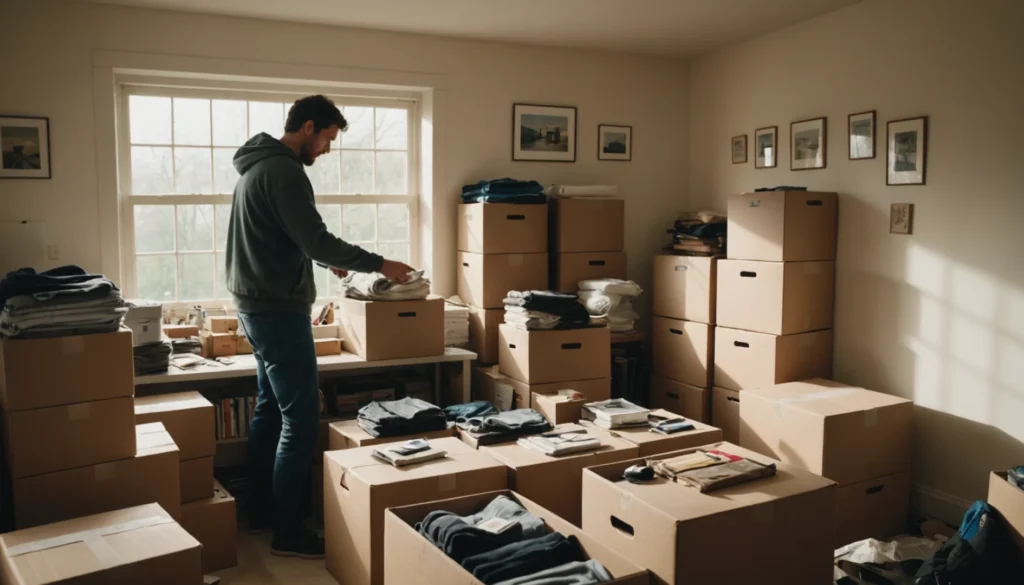 comment débarrasser une maison après un décès