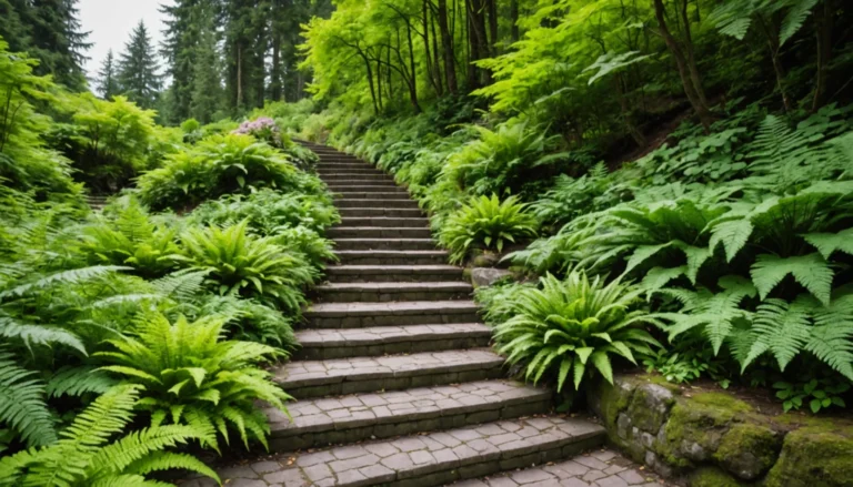 escalier de jardin pour terrain en pente
