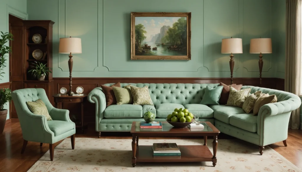 quel couleur avec le vert d'eau