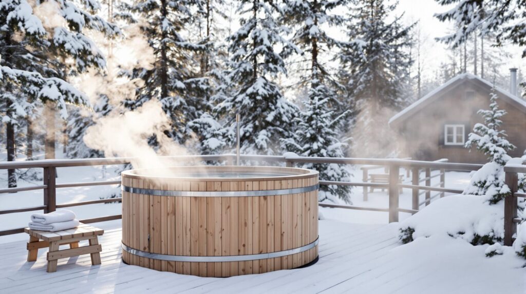 bains nordiques en bois