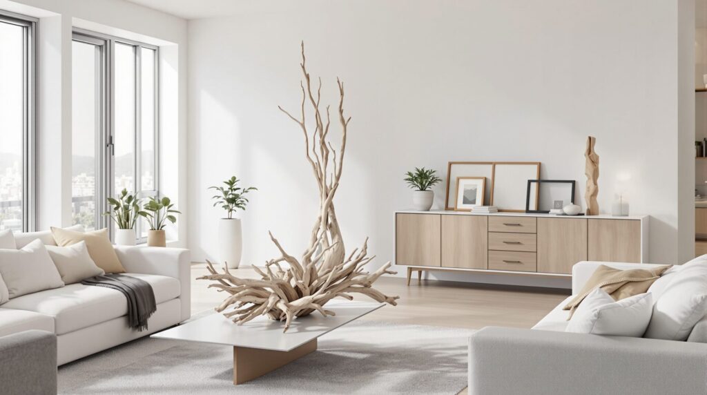 décoration bois flotté