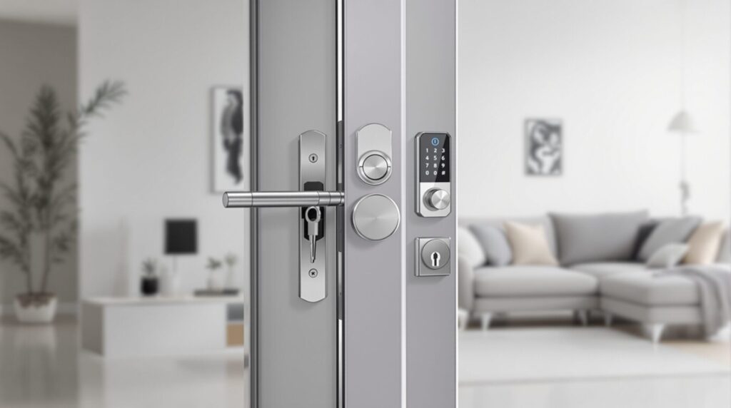 serrures pour porte coulissante