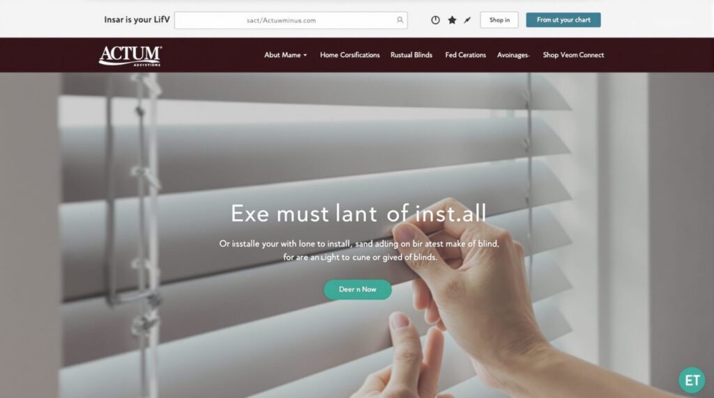 Stores pour espaces minimalistes