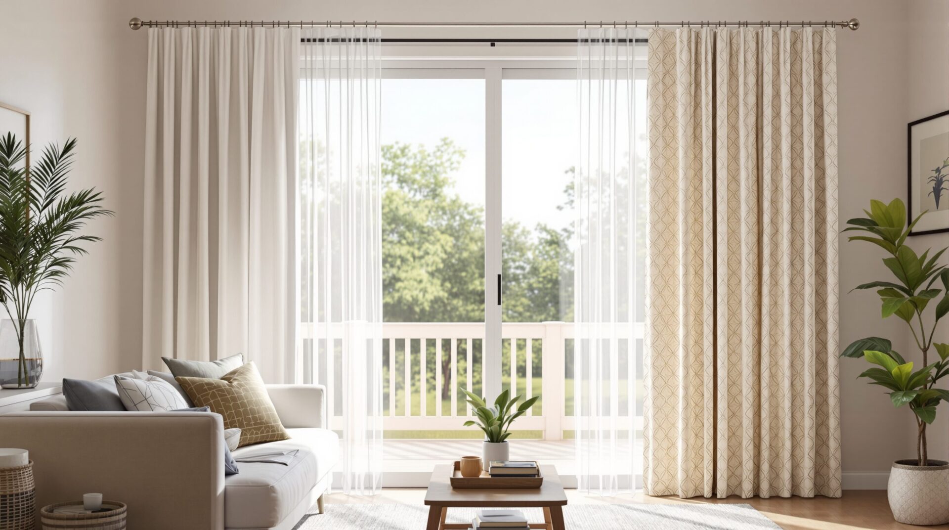 comment choisir ses rideaux pour une baie vitrée