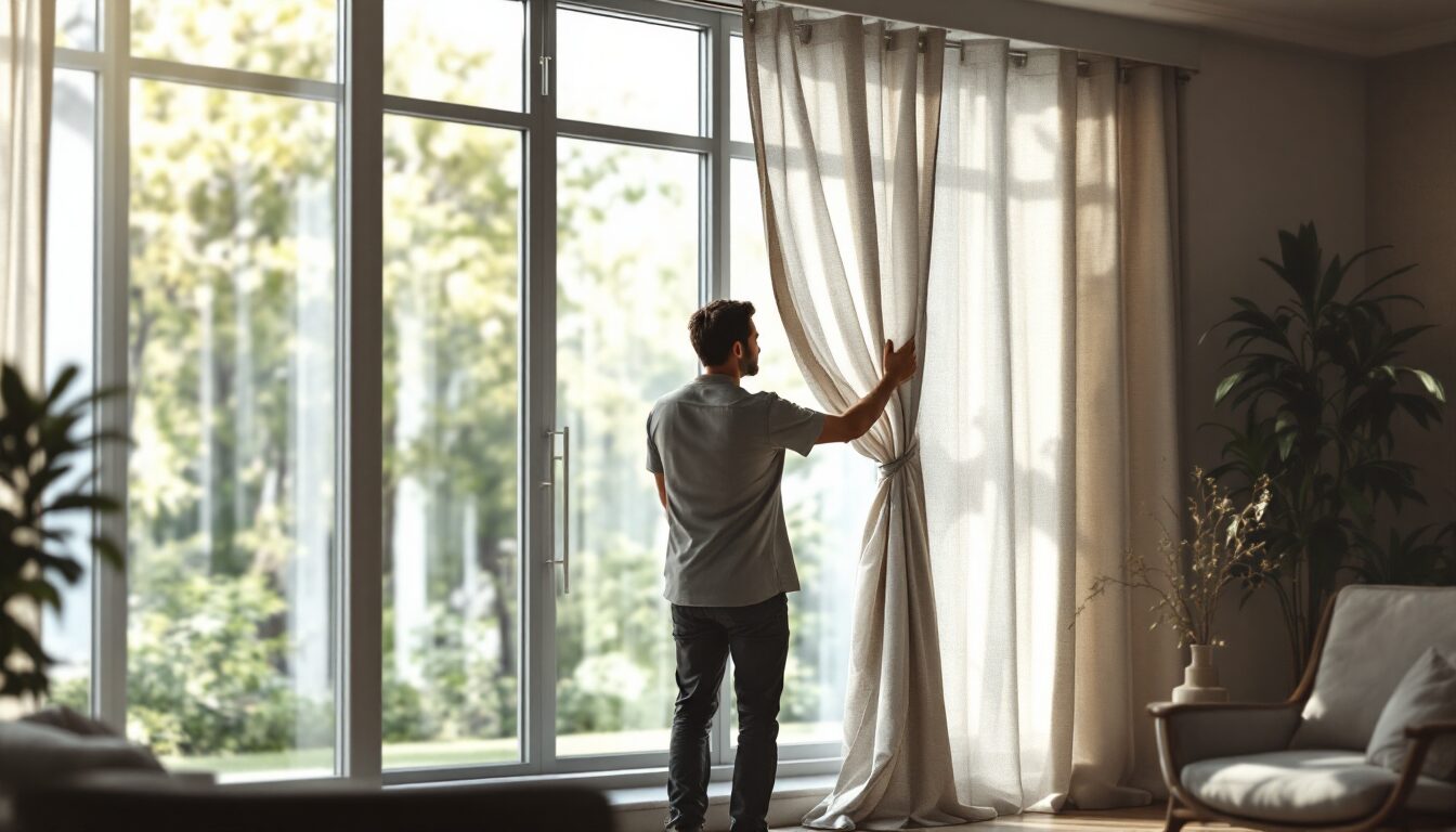 comment choisir ses rideaux pour une baie vitrée