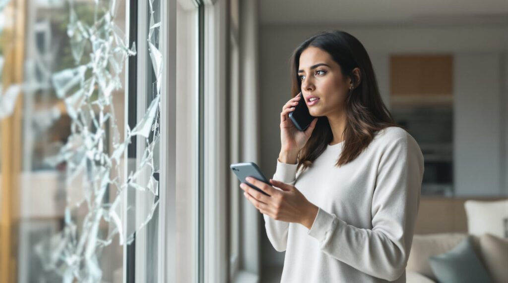 vitre cassée assurance habitation