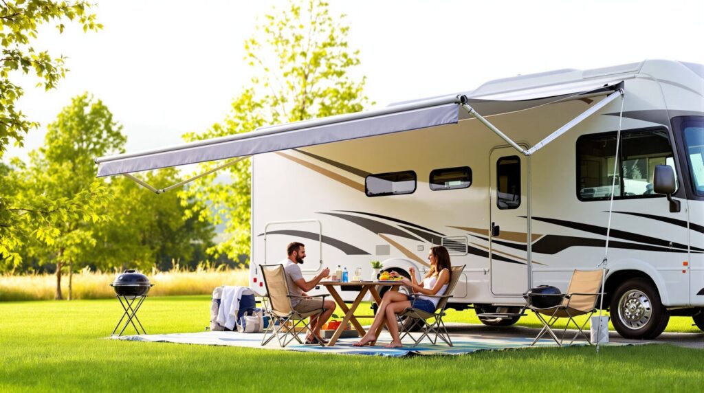 store banne pour camping car