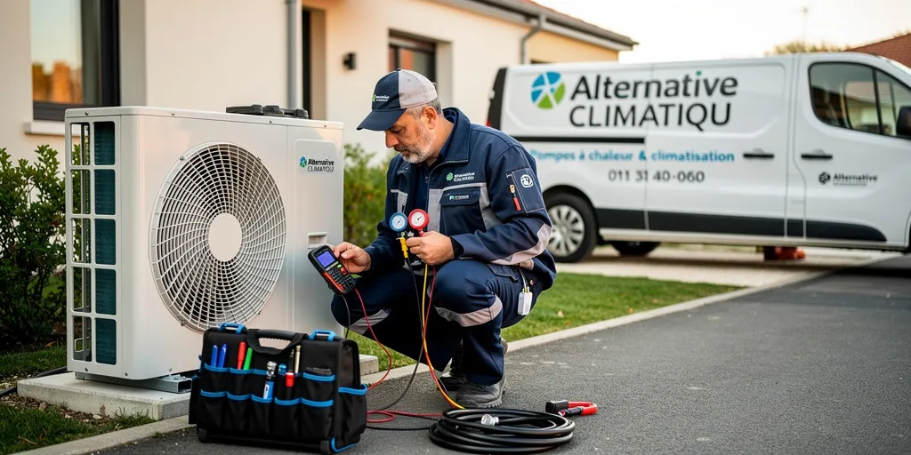 Alternative CLIMATIQUE, spécialiste de la maintenance des pompes à chaleur à Tours, en Indre-et-Loire