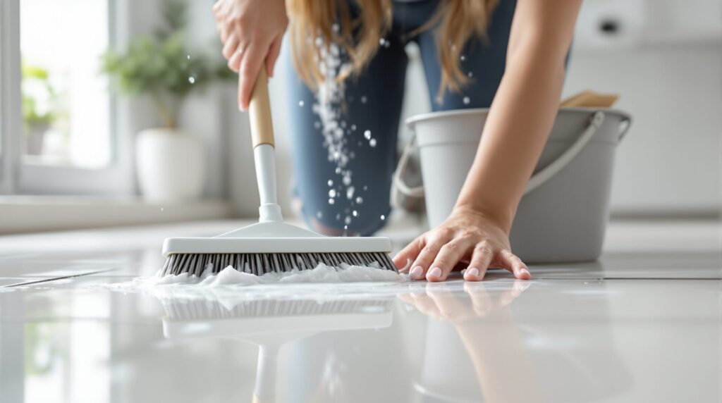 décrasser un carrelage