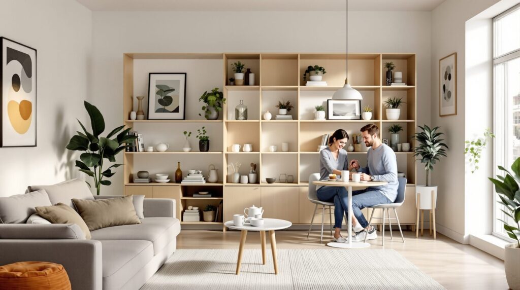 délimiter salon et salle à manger