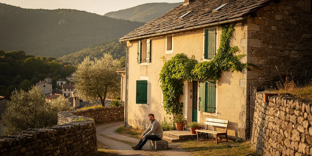 maison de julien doré dans les cévennes