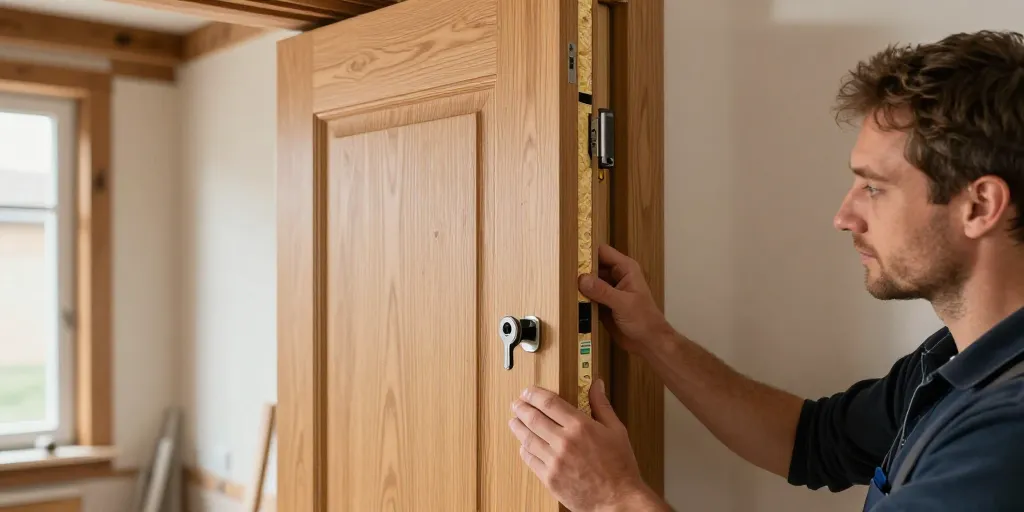 porte intérieure isolante