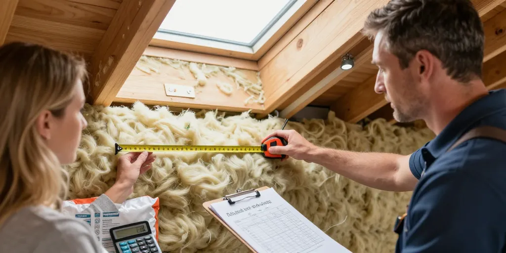 combien de kg de ouate de cellulose au m2