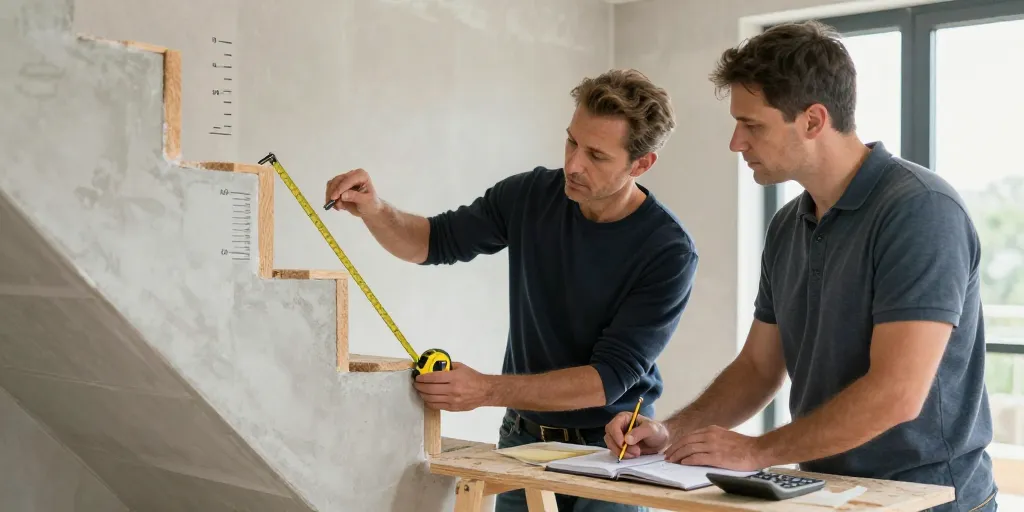 2 étage combien de marches