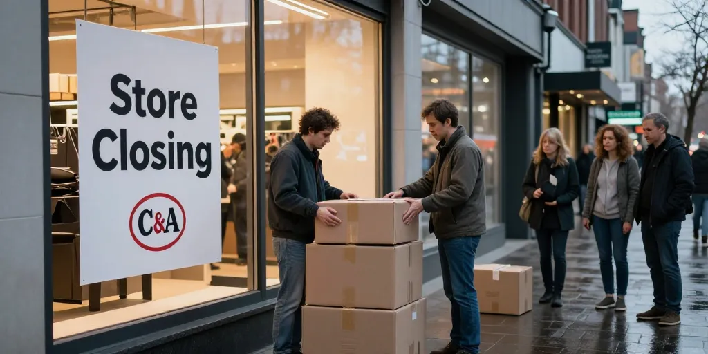 fermeture magasins c&a