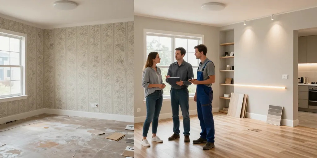 idée rénovation maison avant/après