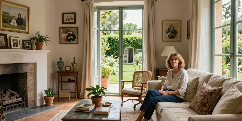 photos de la maison d'evelyne dhéliat