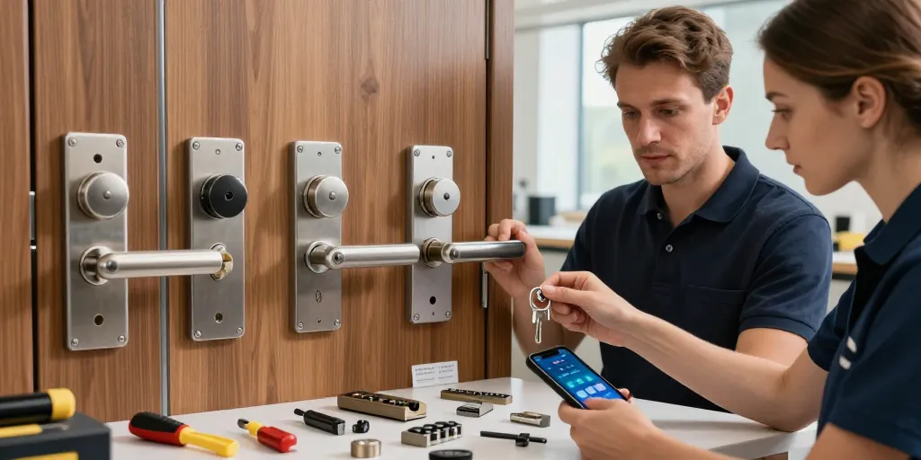 type de serrure porte