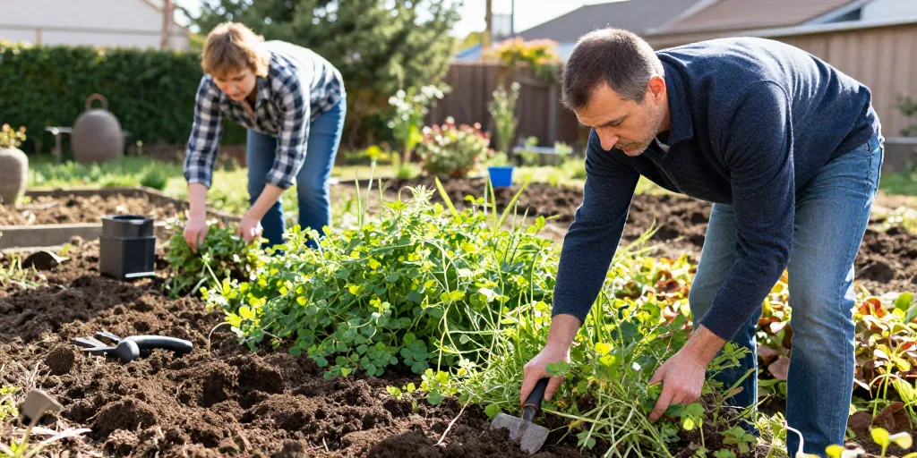 comment refaire une pelouse pleine de mauvaises herbes