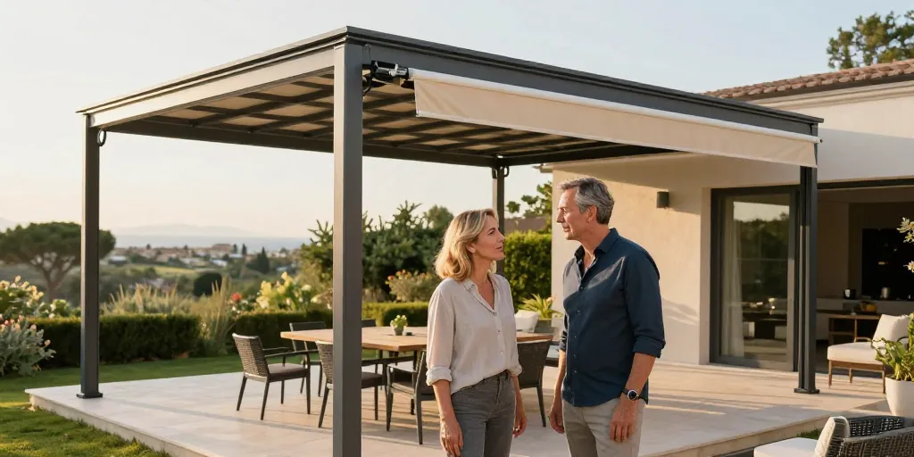 pergola ou store banne