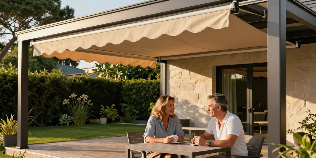 pergola ou store banne