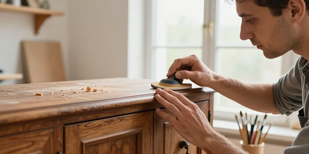 renovation vieux meuble